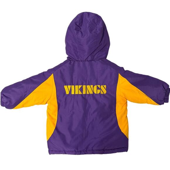 Vintage Reebok Minnesota Vikings Jacket Embroidered with Mittens 18 Months - Picture 2 of 6